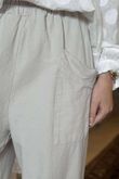 Made in Italy Lagenlook Shelby Cocoon Pant Stone 